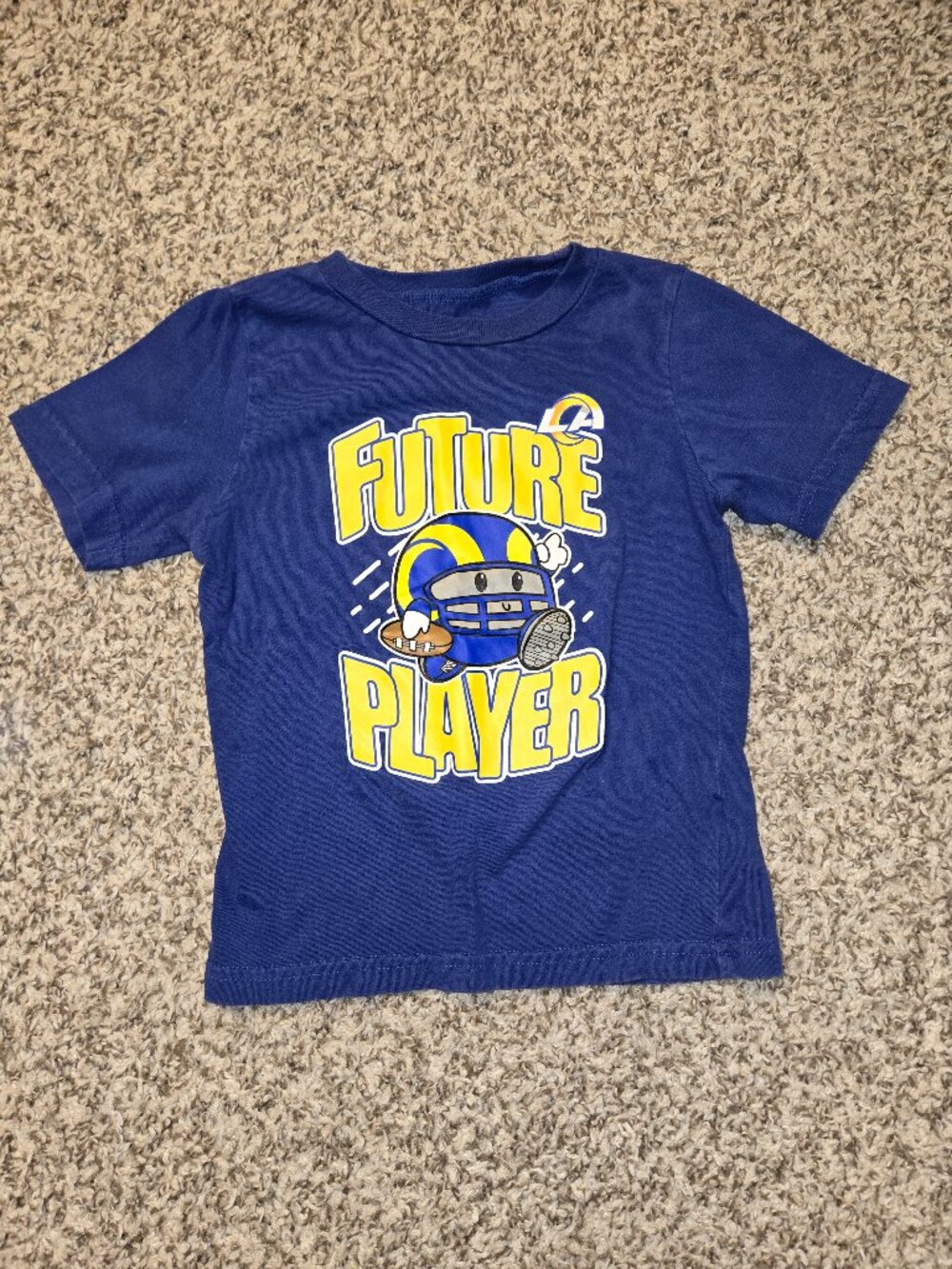 Los Angeles Rams NFL Officially Licensed Toddler Boy T-Shirt Size 3T